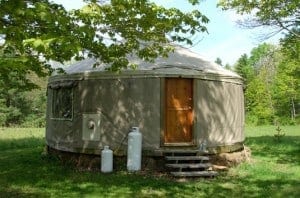 RotatingPhotos yurt